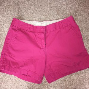 2 pair of womens j crew chino shorts